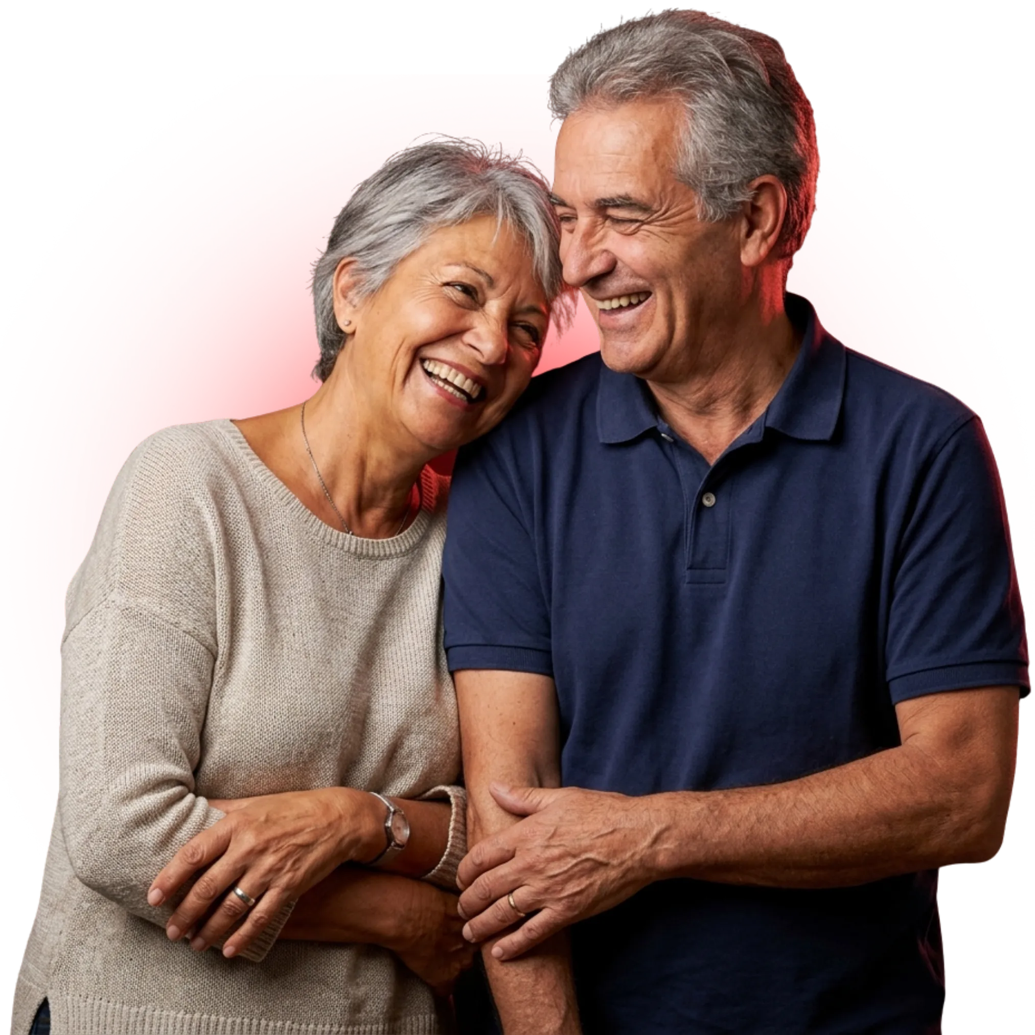 Couple de seniors heureux